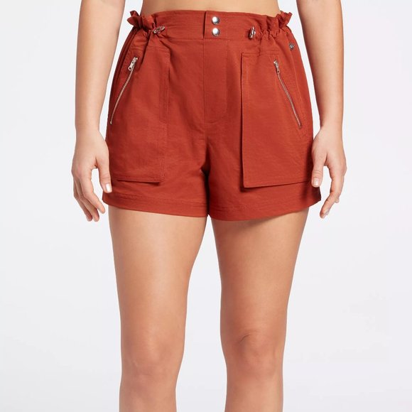 CALIA by Carrie Underwood Pants - NWT Calia Women's Woven Paperbag Shorts